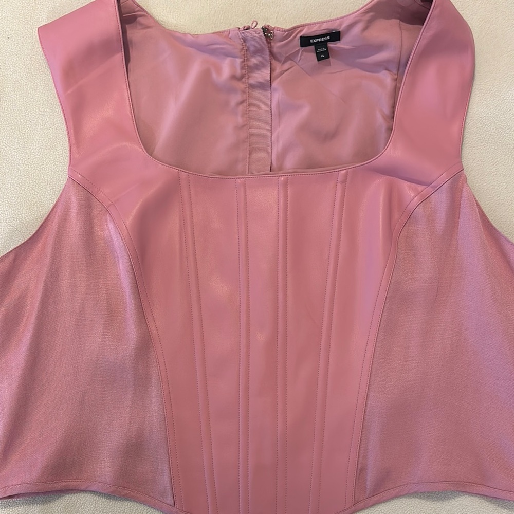 Pink Corset Top